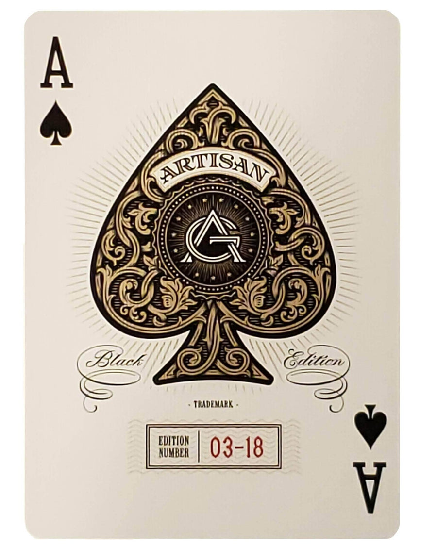 Artisan White Playing Cards - CARDVOCATE.COM