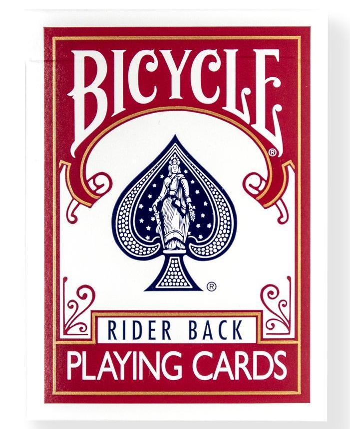 Bicycle® Double Back Deck Red