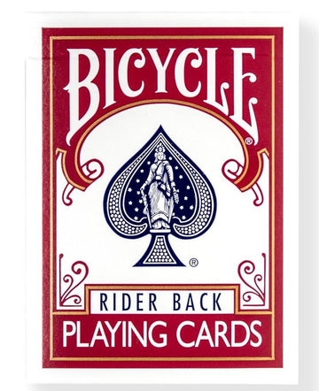 Bicycle® Rider Back Red