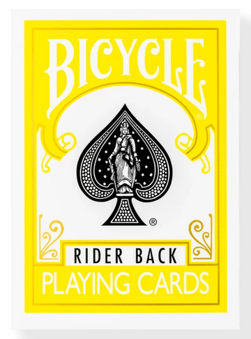 Bicycle® Rider Back Yellow
